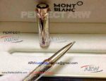 Perfect Replica Montblanc Princess Purple Jewelry Stainless Steel Rollerball Pen